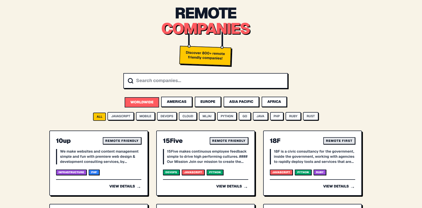 Remote Jobs